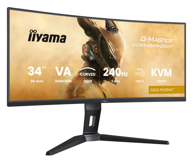 IIYAMA G-Master GCB3486WQSCP-B1 Gold Phoenix - 1329678 - zdjęcie 3